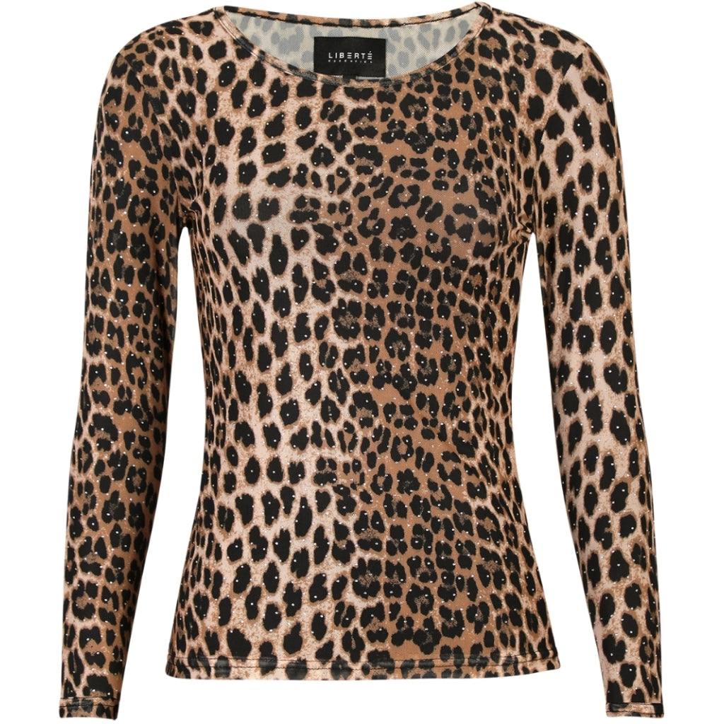 LIBERTÃ dame bluse MESH - LUX LEO DIAMOND DOT